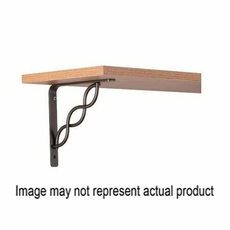 JOHN STERLING Shelf Bracket8 in.Scrol Plt RP-0091-8PM